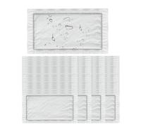 Tamponi assorbenti per carne - Sicuri e affidabili, assorbenti per fuoriuscite di peso medio, 100 pezzi di carta da cucina Dri Lock 50/80 grammi | Forniture da cucina igieniche per mantenere gli imbal