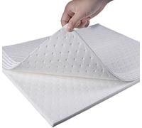 Tamponi Assorbenti Per Fuoriuscite, 100 Pezzi Fogli Assorbenti Olio Pesante 50x40 Cm Per Fuoriuscite D'olio Fogli Assorbenti Olio Tamponi Per Olio Per Casa, Garage, Cantina, Ristorante-100 Pieces||2mm