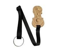 Tamponi di appoggio for puntali di violoncello, ancoraggi di appoggio for puntali in legno massello con supporto a 3 fori(Natural)