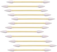 Tamponi di cotone di bambù/tamponi di cotone di punta di precisione/cotton fioc a doppia punta per trucco