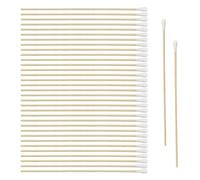 Tamponi di cotone lunghi 15,2 cm, manico extra lungo, tamponi di cotone, tappi per le orecchie per la pulizia, trucco, lucidare gioielli, arti e mestieri, 15 cm, 400 pezzi