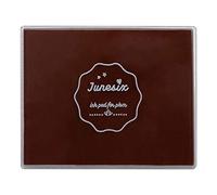 Tamponi di inchiostro di grandi dimensioni, lavabili, per scrapbooking, per pittura con le dita per bambini, per hobbistica, timbri di gomma, cartoline fai da te, dipinti (caffè)