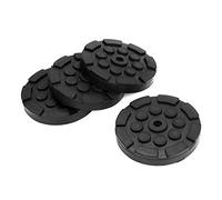 Tamponi di Sollevamento in Gomma Rotondi 4 Pz per Auto, Accessori per Sollevatori Auto e Sicurezza nell'Utilizzo