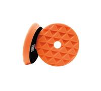 Tamponi For Lucidatura, Tamponi For Lucidatura Orbitale Da 5 Pollici E 125 Mm, Tampone In Schiuma For Lucidatura, 5 Grane Da Grossolana A Fine For Lucidatura E Ceratura(1pc Orange Light)