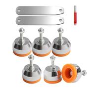 Tamponi in gomma antiscivolo per base tagliatrice 6 pezzi con supporto forte