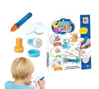 Tamponi in Tessuto per Pennello per Pittura Artigianale Strumenti di Disegno Portatile con Forme Assortite Kit di Arte Creativa per Scuola e Scuola Forniture Scrapbooking e Fabri