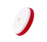 Tamponi lucidanti con piastra di supporto da 5 pollici, spugna ibrida a 2 strati con gancio e passante for lucidatura e ceratura(1 Red Finishing Pad)
