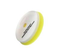 Tamponi lucidanti con piastra di supporto da 5 pollici, spugna ibrida a 2 strati con gancio e passante for lucidatura e ceratura(1 Yellow Polish Pad)