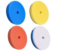 Tamponi lucidatura auto 150mm set 4 pezzi, spugna, riutilizzabile, artefattoauto