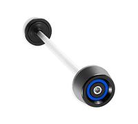 Tamponi Motociclo Per Suzu&ki GSX-R600 GSX-R750 GSX-R1000 GSXR 600 750 1000 Moto Assale Anteriore Forcella Ruota Protector Crash Sliders Cap Pad(Black and Blue)