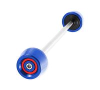 Tamponi Motociclo Per Suzu&ki GSX-R600 GSX-R750 GSX-R1000 GSXR 600 750 1000 Moto Assale Anteriore Forcella Ruota Protector Crash Sliders Cap Pad(Blue and Red)