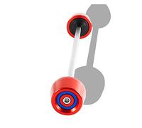 Tamponi Motociclo Per Suzu&ki GSX-R600 GSX-R750 GSX-R1000 GSXR 600 750 1000 Moto Assale Anteriore Forcella Ruota Protector Crash Sliders Cap Pad(Red and Blue)