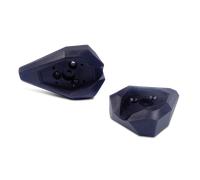 Tamponi Paramotore RDMOTO SL01 Nero con Tappo Nero Nero