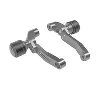 Tamponi Paratelaio Compatibile Con CB650R Per CB 650 R 2019-2023 Motore Motociclo Crash Pad Protector Paratelaio Carenatura Guardia Protezione Dalla Caduta(Titanium)