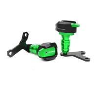 Tamponi Paratelaio Moto Motorcycle Falling Protection Frame Slider Fairing Guard Crash Pad Protector Fit Use For XJ6 DIVERSION XJ 6(Green)