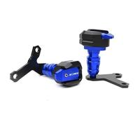 Tamponi Paratelaio Moto Motorcycle Falling Protection Frame Slider Fairing Guard Crash Pad Protector Fit Use For XJ6 DIVERSION XJ 6(Blue)