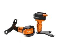 Tamponi Paratelaio Moto Motorcycle Falling Protection Frame Slider Fairing Guard Crash Pad Protector Fit Use For XJ6 DIVERSION XJ 6(Orange)