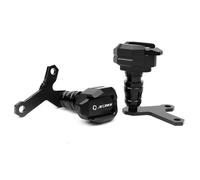 Tamponi Paratelaio Moto Motorcycle Falling Protection Frame Slider Fairing Guard Crash Pad Protector Fit Use For XJ6 DIVERSION XJ 6(Noir)