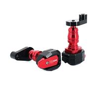 Tamponi Paratelaio Moto Per K┐AWASAKI ZX-6R ZX6R ZX 6R 636 ZX636 2021 2022 Moto Protezione dalla caduta Paratelaio Carenatura Guard Crash Pad Protector(Red,ZX636)