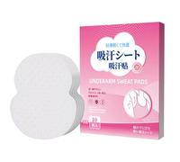 Tamponi per il sudore delle ascelle - 10 pezzi di sudore sotto le braccia per donne e uomini | Tamps di sudore per sotto le braccia | Scudo abile con respirazione issa