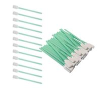 Tamponi per Pulizia,100 Pezzi Schiuma Tampone di Pulizia Bastoni Tamponi in Schiuma Multiuso Cotton Fioc Riutilizzabile per Fotocamera,Stampante a Getto D'inchiostro,Testina di Stampa,Lente Ottica
