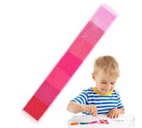 Tamponi per timbri , 7 colori, tamponi di inchiostro multicolore con design a strisce lunghe, per la creazione di biglietti, album di ritagli, bambini, pittura fai da te