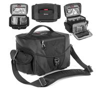 Tamrac TC-T0610 Stratus 8 Borsa Professionale, per Obbiettivi Fino a 20 cm, Nero, Adatto a DSLR, Fotocamere mirrorless, Obiettivi multipli fino a 7", Unità flash, Telefono e altri accessori