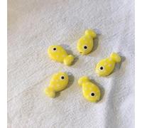 TAMUNI Perline in Porcellana con pesciolini, 17 * 9MM 20 Pezzi Perline in Ceramica Fatte a Mano per la creazione di Gioielli Braccialetti con Pesci Perline distanziatrici Allentate