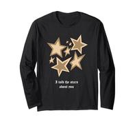 Tan Color I Told The Stars Tan Graphic Maglia a Manica