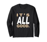 Tan Color It's Good - all of It Tan Graphic Maglia a Manica