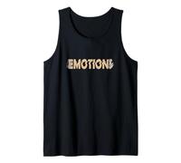 Tan Color Motion Before Emotions Tan Graphic Canotta