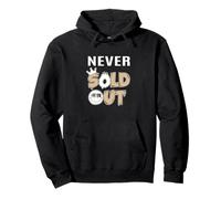 Tan Color Never Sold out Tan Graphic Felpa con Cappuccio