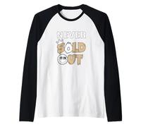 Tan Color Never Sold out Tan Graphic Maglia con Maniche Raglan