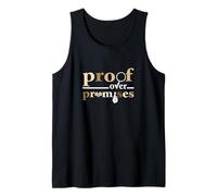 Tan Color Proof Over Promises Tan Graphic Canotta