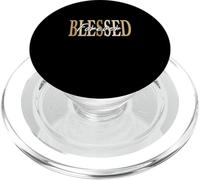 Tan Forever Blessed Tan Grafica a colori PopSockets PopGrip per MagSafe