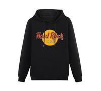 TAN YA XUE Hard Mordor Cafe Rock Kangaroo Pocket Unisex Sweatshirts Graphic Pullover Mens Black Printed Hoodies S