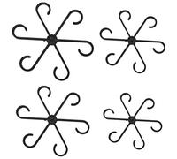 Tanakeji 4 supporti per steli, supporti per piante, clip per piante grandi, per alocasia e monstera, per crescere in posizione verticale e diventare più sani