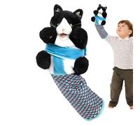 Tanakeji Guanto da Wrestling per Gatti - Morbido Peluche Interattivo - Pupazzo per Gatti,per Addestramento Casa Viaggi Esercizio