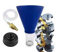 Tanakeji Set di imbuti per auto, filtro dell'olio, strumento di cambio con chiave inglese e scarico dell'olio, imbuto filettato per veicoli a motore e olio, per veicoli e camion, SUV, trattore, auto