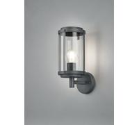 Design Esterno Parete Lampada Alluminio Terrazzi Base Faretto Hof Luci Antracite [EEK: Non valutato]
