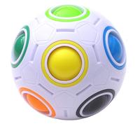 TANCH Magic Rainbow Ball Puzzle Cube Fidget Stress Relief Ball Rompicapo Giochi Giocattoli per Bambini Adulti (12 Fori)