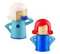 TANCUDER 2 Pz Detergente per Microonde a Vapore Pulitore per Microonde Angry Mama Design Divertente Resistente a Calore Pulisci Microonde ad Azione Rapida per Casa
