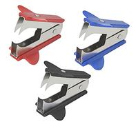 TANCUDER 3 Pezzi Mini Levapunti Metallici Staple Remover Domestica Levapunti Rimuovi Ufficio Levapunti Spillatrice per Rimuovere I Punti Metallici Facilmente e Velocemente (Nero)