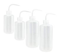 TANCUDER 4 Pezzi Bottiglie da Spremere Bottiglia d'Irrigazione Innaffiare Piante Bottiglia Plastica Annaffiatoi con Bocca Stretta Bottiglie Lavaggio per Giardinaggio Piante Grasse e Fiori (250/500ML)