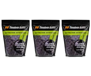 Tandem Baits 3X SuperFeed Boilies Salty Crayfish Carpfishing Accesori Pesca 18mm 1 kg Pure