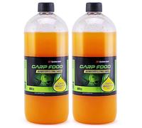 Tandem Baits Attrattivo per Pesci Esca Booster Liquido Attrattore Euro Booster XXL Set da 2 Pezzi 1 L Krill
