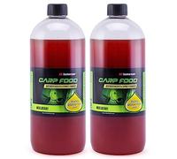 Tandem Baits Attrattivo per Pesci Esca Booster Liquido Attrattore Euro Booster XXL Set da 2 Pezzi 1 L Gelso