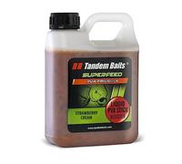 Tandem Baits Attrattivo per Pesci Esca Booster Liquido in Gel SuperFeed Liquid PVA Stick Booster 1000 ml Fragola Cremosa