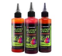 Tandem Baits Attrattivo per Pesci Esca Booster Liquido SuperFeed Speed Booster Set da 3 Pezzi 100 ml Mix di Aromi Fruttati