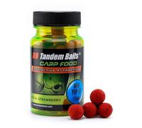 Tandem Baits Boilie di Pesca Esche da Amo Galleggianti Pop Up Zig Rig Chod Rig Carp Food Perfection Mini Pop-Up 12 mm 30 g Fragola Perfetta